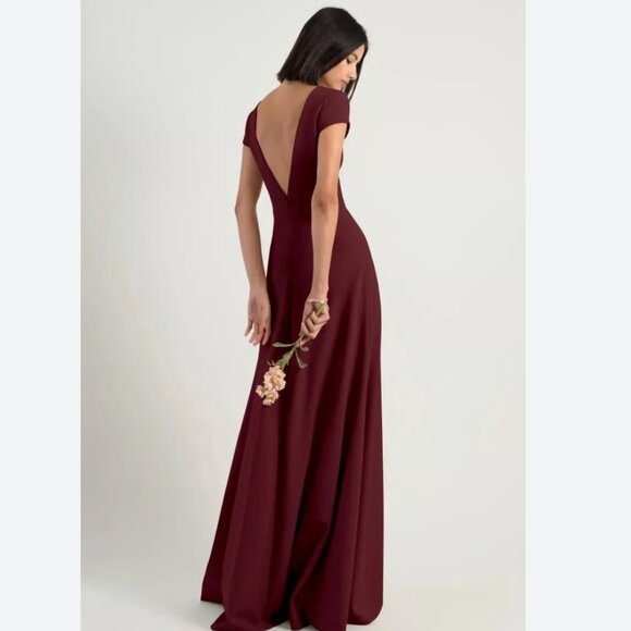 Jenny Yoo Cara Dress Cinnamon Rose - Picture 2 of 4